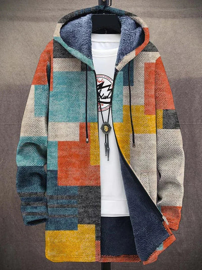 Willem – Elegante bedruckte Strickjacke