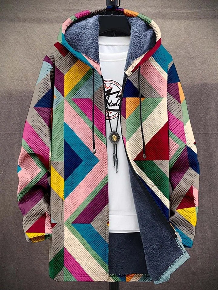 Willem – Elegante bedruckte Strickjacke