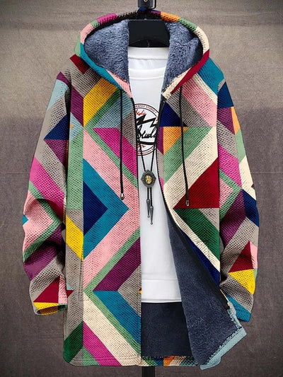 Willem – Elegante bedruckte Strickjacke
