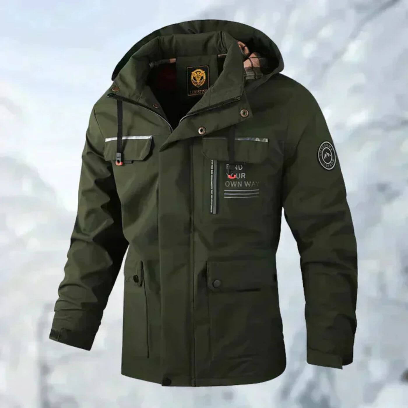 Teyvaro™ | Wasserdichte Outdoor-Jacke Für Herren