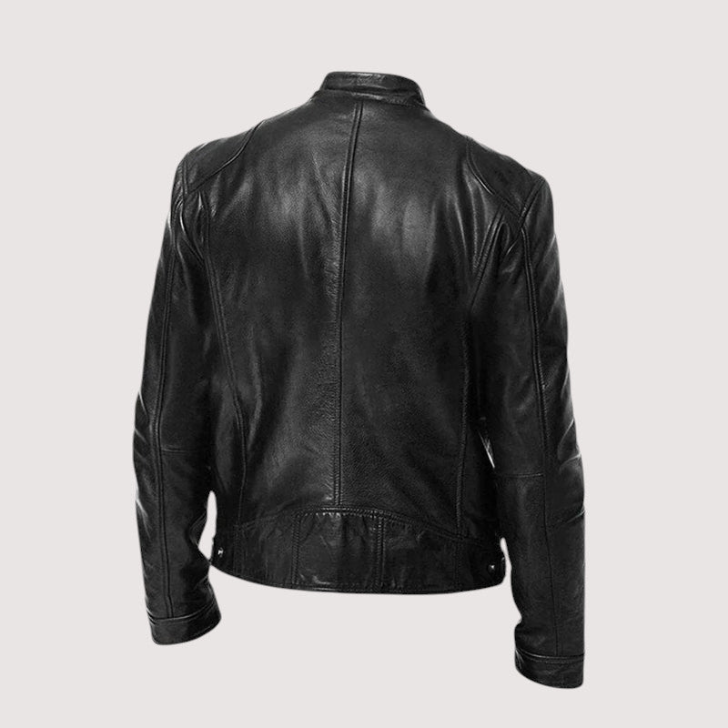 Marco™ | Elegante Herrenlederjacke