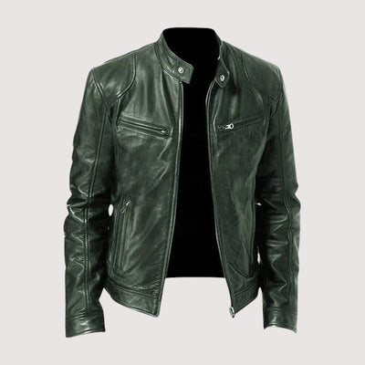 Marco™ | Elegante Herrenlederjacke