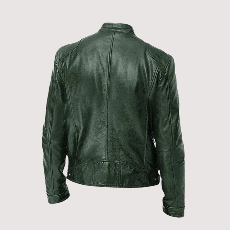 Marco™ | Elegante Herrenlederjacke