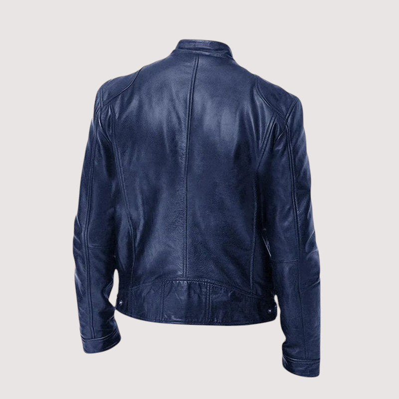 Marco™ | Elegante Herrenlederjacke
