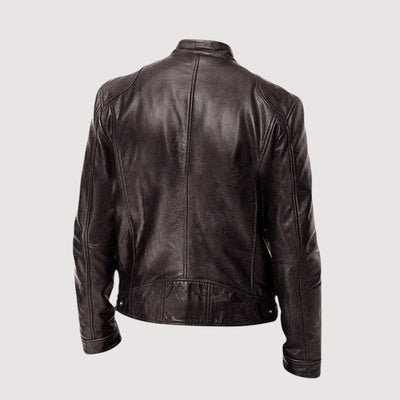 Marco™ | Elegante Herrenlederjacke