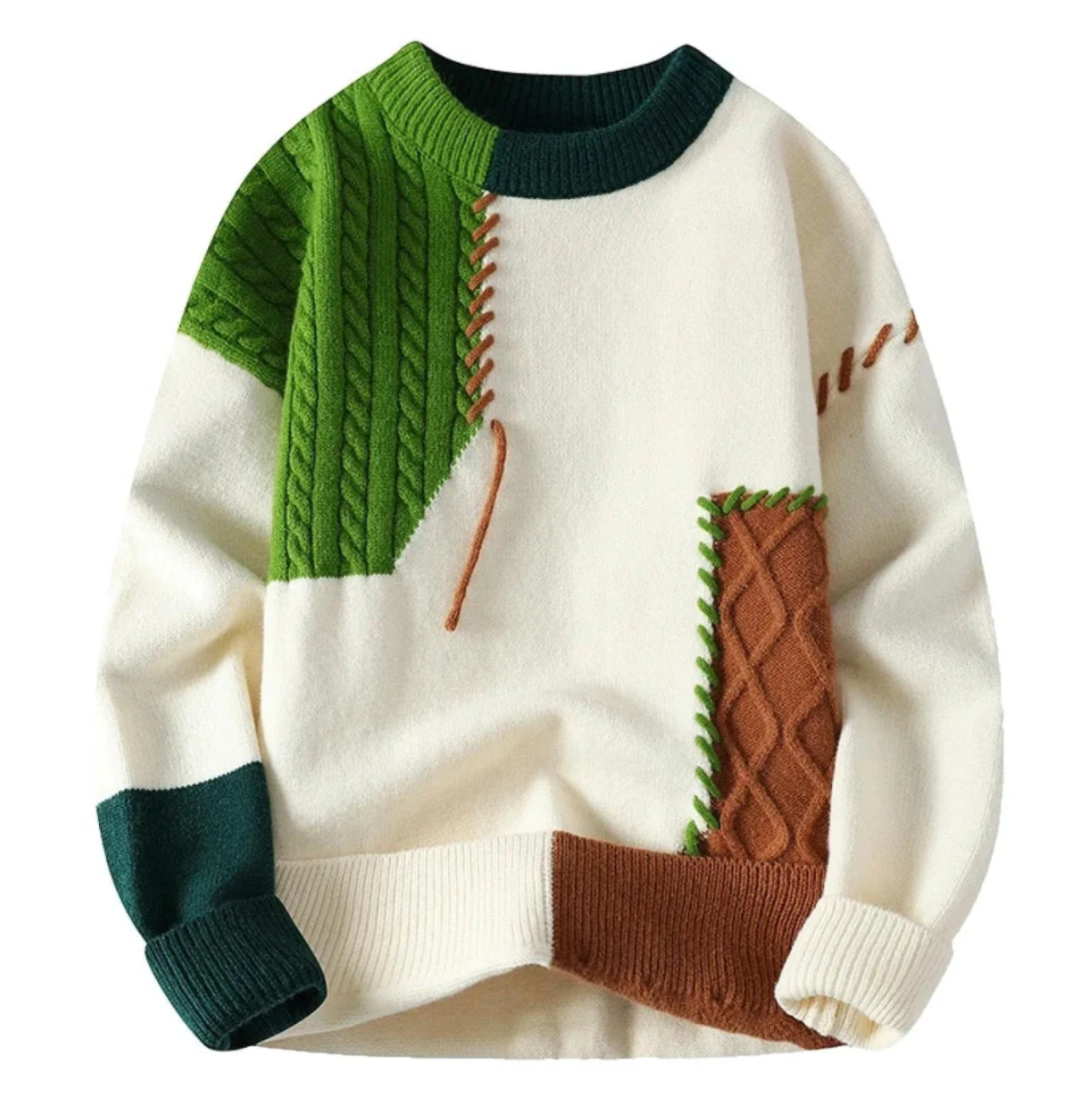 Le Clair | Patchwork-Pullover