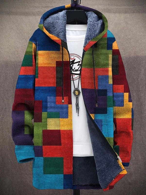 Willem – Elegante bedruckte Strickjacke