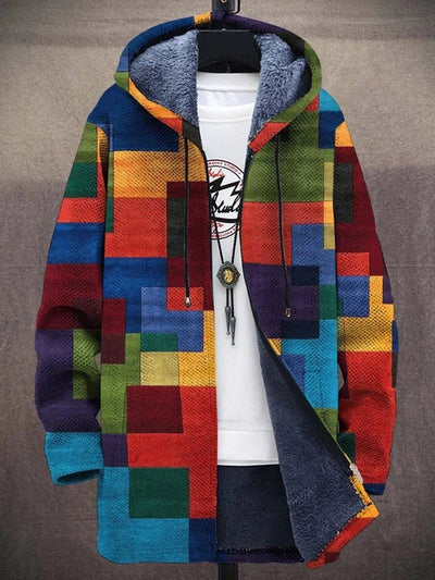 Willem – Elegante bedruckte Strickjacke
