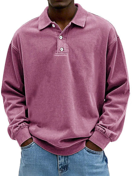Dubois™ | Vintage-Hemd mit langen Ärmeln
